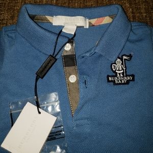 Burberry kids polo